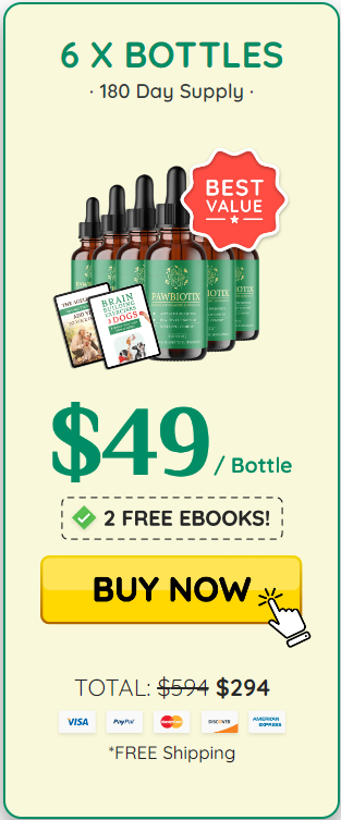 Pawbiotix-6-bottle-Price-Just-$49/Bottle-Only!